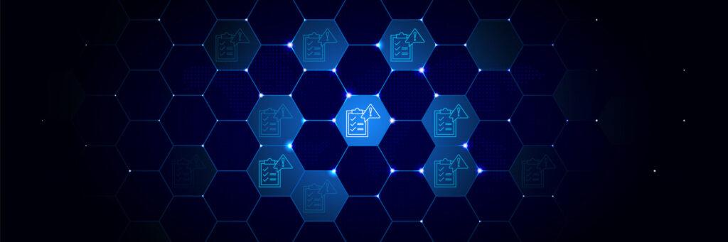 Datenprojekt im technologischen Kammhintergrund