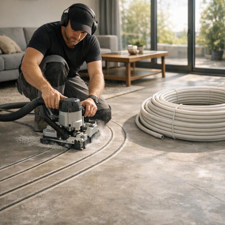 Mehr über den Artikel erfahren Alte Böden, neue Wärme: So gelingt der Einbau ohne Abrisschaos